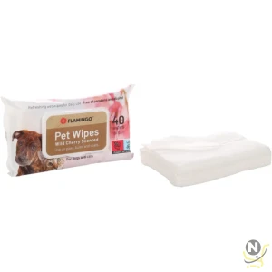 Flamingo Reini Universal Wild Cherry Cat & Dog Pet Wipes