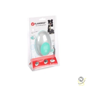Flamingo Margo 2-in-1 Clean & Massage Dog Brush