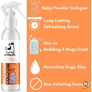 DogsLife Baby Powder Cologne Dog Spray 250ml