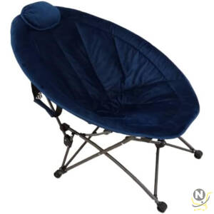 Portable Comfort Folding Chair Outdoor Fishing Chair (blue)