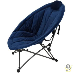 Portable Comfort Folding Chair Outdoor Fishing Chair (blue)