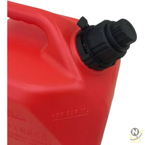 ALBAWADI Stable Plastic JerryCan 10L Petrol Gas Diesel Fuel Tank Oil Container