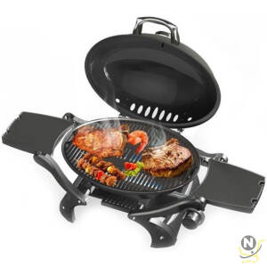 Camping Grill Gas Stove Folding BBQ Stove For Camping Kitchen BBQ Cooking AP01