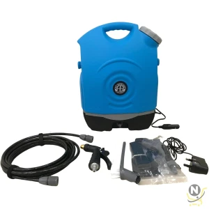 ALBAWADI Portable Pressure Washer Electronic Car wash kits 17L High Power 45W Auto Working with Battery