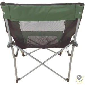 ALBAWADI Folding Camping Chair Cool Mesh Fishing Chair with Storage Backpack