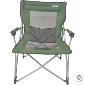 ALBAWADI Folding Camping Chair Cool Mesh Fishing Chair with Storage Backpack