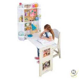 Kidkraft Arches Floating Wall Desk & Chair - White