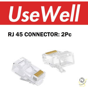 Hikvision DS-K1A8503MF Value Series Fingerprint Time Attendance Terminal + USEWELL RJ 45