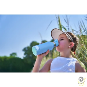 Moya "Starfish" 500ml Insulated Sustainable Water Bottle Powder Blue