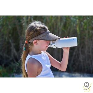 Moya "Starfish" 500ml Insulated Sustainable Water Bottle White