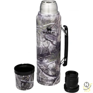 Stanley 10-08266-031 Mossy Oak Classic Legendary Bottle 1 L/1.1QT Country DNA - BPA FREE Stainless Steel Thermos Flask Capacity